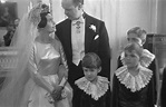 Prince Edouard Lobkowicz and Princess Françoise of Bourbon-Parma, 1960 ...