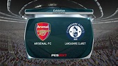 Exhibition match - Arsenal VS Lancashire Claret || PES 2017 - YouTube