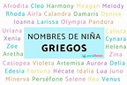 +200 Nombres griegos para niña - Bonitos y modernos