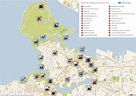Vancouver Printable Tourist Map | Vancouver city, Vancouver travel ...