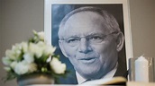 Trauer um Wolfgang Schäuble - ZDFheute