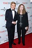Mia Farrow et son fils Ronan Farrow à la soirée Time 100 à New York, le ...