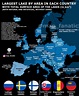 Map : Largest lake by area in each European country - Infographic.tv ...