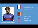 Valentin Atangana Edoa (Stade Reims | France) footage vs Denmark U17 ...