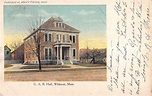 Whitman Massachusetts GAR Hall Street View Antique Postcard K83825 ...
