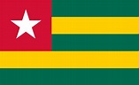 Flag of Togo 🇹🇬, image & brief history of the flag