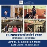 Appel à candidatures pour l’Université d’été 2022 de la Fémis - La ...