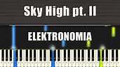 Elektronomia - Sky High pt. II | Piano tutorial - YouTube