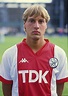 John van 't Schip during the team presentation of Ajax on July 1 1985 ...