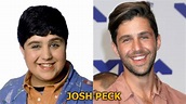 Josh peck Antes e depois