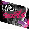 Tiësto con KSHMR y Vassy: Secrets, la portada de la canción