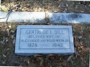 Gertrude Livingston Dill Webb (1878-1942) - monumento Find a Grave