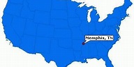 Memphis mapa Mapas de Memphis (Tennessee, estados UNIDOS)