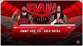 JIMMY USO VS. SOLO SIKOA FINALLY FIGHT EACH OTHER - YouTube