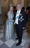 La reina Ana María de Grecia con un vestido en tonos azulados - Los ...