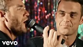 Robbie Williams and Gary Barlow - Shame - YouTube