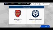 PES 2018 ARSENAL FC VS LANCASHIRE CLARET(2-1) - YouTube