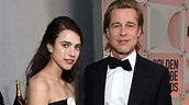 The Cringey Moment Margaret Qualley Had With Brad Pitt