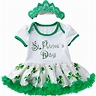 3 Pieces St Patrick's Day Dress Tutu Skirt Set Paddys Baby Girl's ...
