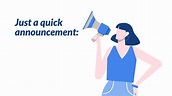 Workplace Announcement | Animated Video Templates | Biteable