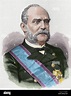 Topete y Carballo, Juan Bautista (1821- 1885). Spanish naval commander ...