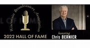 Congratulations Chris Bernier- WBA HALL OF FAME | Bay Cities Radio
