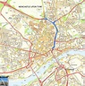 Newcastle Offline Street Map, including Gateshead, River Tyne, St James ...