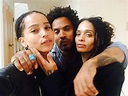 Zoe Kravitz with father Lenny Kravitz and mother Lisa Bonet Zoe ...