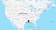 Where is Baton Rouge, Louisiana? / Location Map of Baton Rouge City