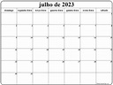 julho de 2023 calendario grátis em português | Calendario julho