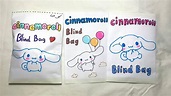 4 minutes unboxing Cinnamoroll blind bag 💙 ASMR #blindbag #craft #diy # ...