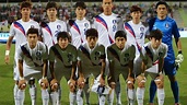 Equipo de Républica de Corea en el mundial First Football Game ...