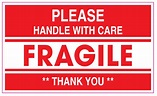 5 Best Images of Free Printable Shipping Label Fragile - Fragile Handle ...