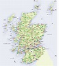 Roadmap of Scotland – Scotland Info Guide