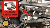 How To Remove Knock Sensor On 2007 Honda Accord - P0325 Fix - YouTube