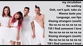 Kissing Strangers - DNCE ft. Nicki Minaj Lyrics - YouTube