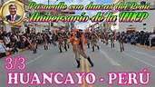 #uncp. Pasacalle con danza típicas del Perú. FESTIDANZA UNCP 2023 en ...