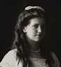 Grand Duchess Maria Nikolaevna of Russia in a 1913 formal photograph, taken for the Romanov ...