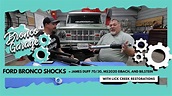 Ford Bronco Shocks - James Duff 70/30, MS2020 Eibach, and Bilstein ...