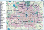 Map of Beijing, Olympic Games 2008 (City in China) | Welt-Atlas.de