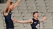 AFL 2021 Collingwood v Carlton: Sam Walsh leads Blues to win over arch ...