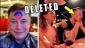 12 Secret Photos From Elon Musk's DELETED Instagram - YouTube