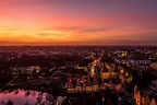 Sonnenuntergang über Lübeck Foto & Bild | architektur, deutschland ...