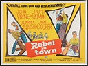 Rebel In Town original 1956 UK Quad Poster : Pleasures of Past Times