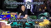 Video Game Composer Spotlight – Alexander Brandon - YouTube