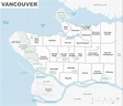 Vancouver districts map - Map of vancouver districts (British Columbia ...
