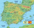 MAP OF SPAIN – mapofmap1