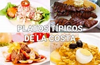 platos nutritivos de la costa