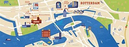 Rotterdam, die Hafenstadt | Illustration | Icons | Infographics