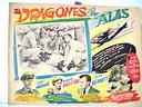 "DRAGONES CON ALAS" MOVIE POSTER - "DRAGONFLY SQUADRON" MOVIE POSTER